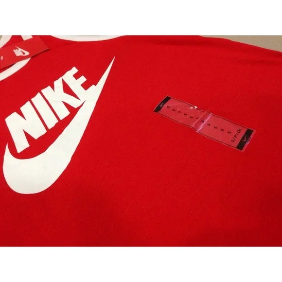 Nike Ace Logo Red Tank Top Unwashed The Rock Pain & Gain Movie Small
